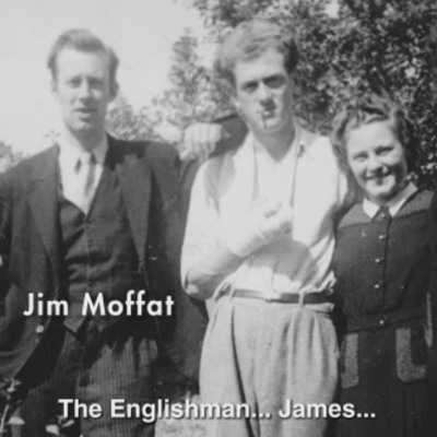 Jim Moffat, three women and a man